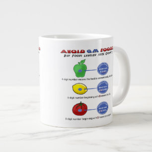Vermijd genetisch gemodificeerd voedsel, vermijd 5 grote koffiekop