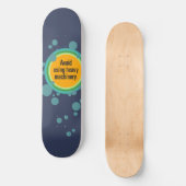Vermijd het gebruik van zware machines Radial Bubb Persoonlijk Skateboard (Voorkant)