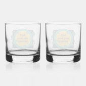 Vermijd het gebruik van zware machines Radial Bubb Whisky Glas (Achterkant)