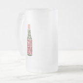 Vermijd overvallen Verblijf Drink Matglas Bierpul (Voorkant links)