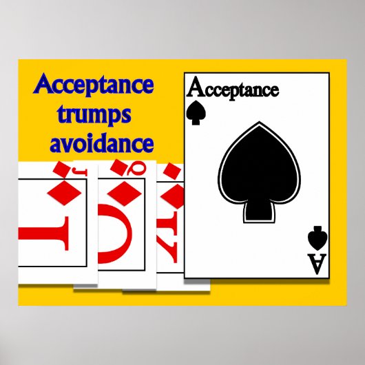 Vermijden acceptatie van Trumps Poster (Voorkant)