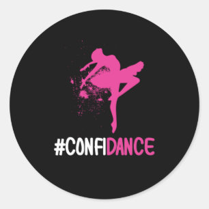 Vermijden - Cute Dance en Dance Gift for Dancers Ronde Sticker