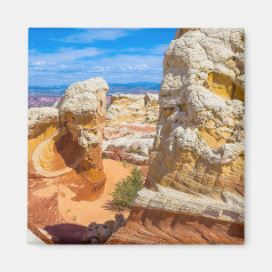 Vermilion Cliff Rotsformaties Magneet
