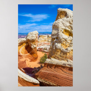 Vermilion Cliff Rotsformaties Poster