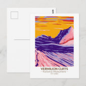 Vermilion Cliffs National Monument White Pocket Briefkaart (Voorkant / Achterkant)
