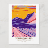 Vermilion Cliffs National Monument White Pocket Briefkaart (Voorkant)