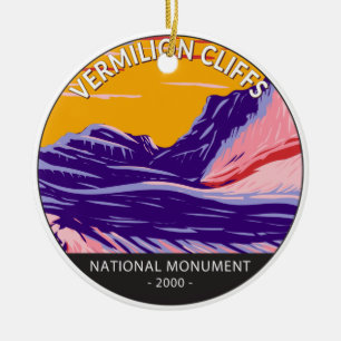 Vermilion Cliffs National Monument White Pocket Keramisch Ornament
