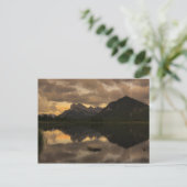 Vermilion Lakes Sunset Briefkaart (Staand voorkant)
