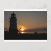Vermilion Light House Briefkaart (Voorkant)