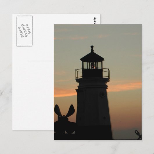 Vermilion Lighthouse Briefkaart (Voorkant / Achterkant)
