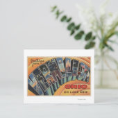 Vermilion, Ohio - Grote letterscènes Briefkaart (Staand voorkant)