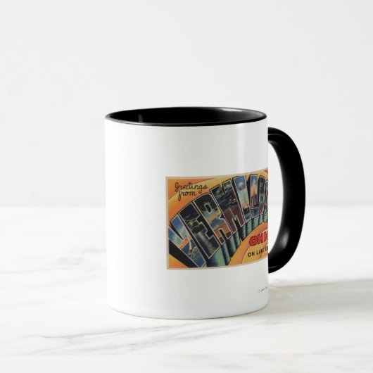 Vermilion, Ohio - Grote letterscènes Mok (Voorkant rechts)