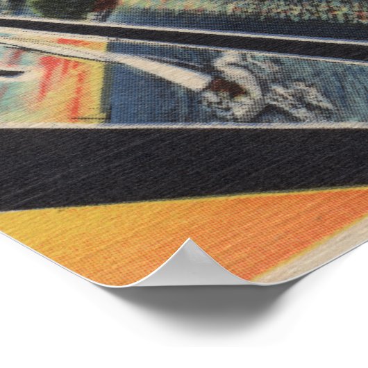 Vermilion, Ohio - Grote letterscènes Poster (Hoek)