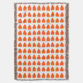 Vermiljoen Asian Moods Buddah Boys Deken (Voorkant Verticaal)