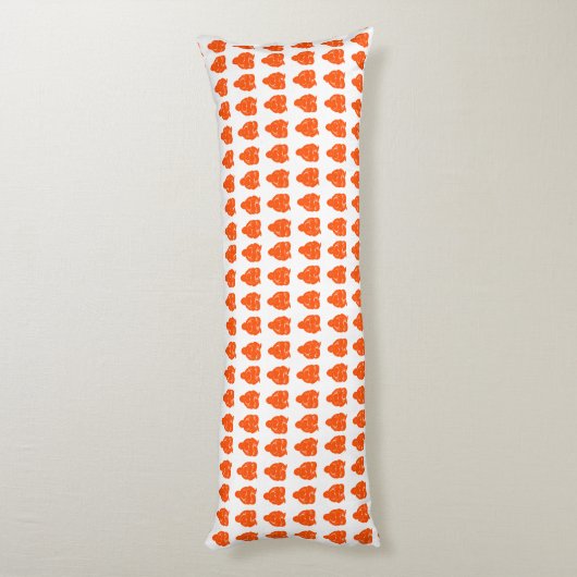 Vermiljoen Asian Moods Buddah Boys Lichaamskussen (Achterkant (Verticaal))