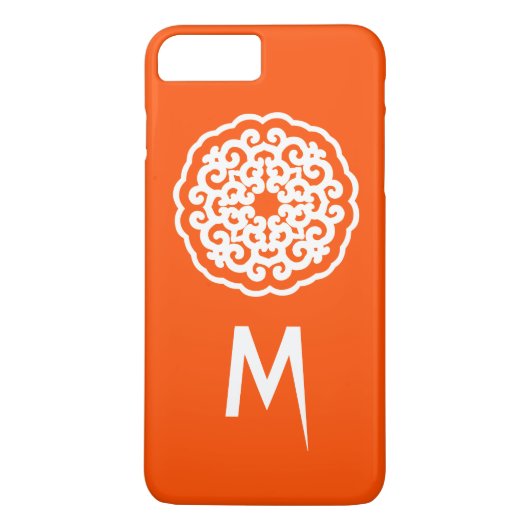 Vermiljoen Asian Moods Mandalla Case-Mate iPhone Case (Achterkant)