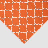 Vermiljoen Elegant Moroccan Design Tissuepapier (Detail)