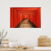 Vermiljoen Fantasy Poster (Keuken)