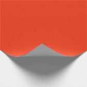 Vermiljoen kleur cadeaupapier (Hoek)