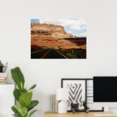 Vermillion Cliffs Poster (Thuiskantoor)