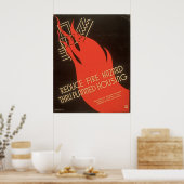 Verminder brandgevaar door geplande WPA-behuizing Poster (Keuken)