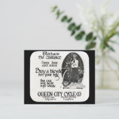 Verminder de afstanden 'tween Thuis en School' Briefkaart (Staand voorkant)