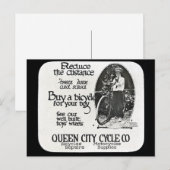 Verminder de afstanden 'tween Thuis en School' Briefkaart (Voorkant / Achterkant)