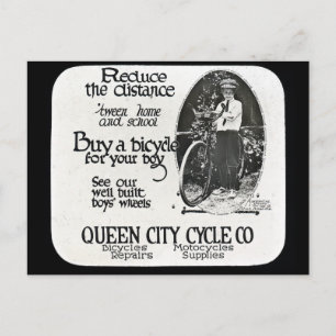 Verminder de afstanden 'tween Thuis en School' Briefkaart