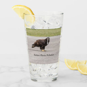Verminder de plastische verontreiniging glas