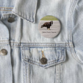 Verminder de plastische verontreiniging ronde button 5,7 cm (In situ)