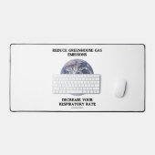 Verminder de uitstoot van broeikasgassen (Humor) Bureaumat (Keyboard & Muis)