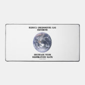 Verminder de uitstoot van broeikasgassen (Humor) Bureaumat (Voorkant)