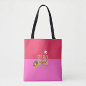 Verminder Hergebruik Recycle Eco - Zero waste Bood Tote Bag (Voorkant)