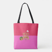 Verminder Hergebruik Recycle Eco - Zero waste Bood Tote Bag (Achterkant)