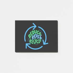 Verminder Hergebruik Recycle Milieu Post-it® Notes