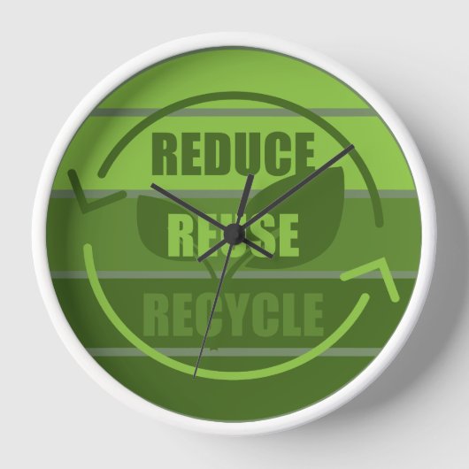 Verminder hergebruik recyclen (Voorkant)