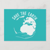 Verminder hergebruik recyclen de aarde te redden feestdagenkaart (Voorkant)