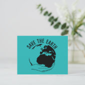 Verminder hergebruik recyclen de aarde te redden feestdagenkaart (Staand voorkant)