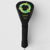 Verminder hergebruik Recyclen Golfheadcover (Voorkant)