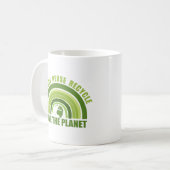 Verminder hergebruik recyclen koffiemok (Voorkant links)