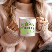 Verminder hergebruik recyclen koffiemok