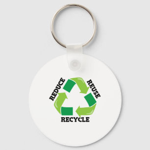 Verminder hergebruik Recyclen Moeder Natuur Advoca Sleutelhanger