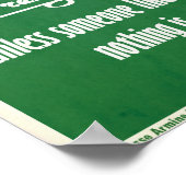 Verminder hergebruik Recyclen Poster (Hoek)