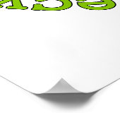 Verminder hergebruik Recyclen Poster (Hoek)