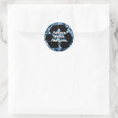 Verminder, hergebruik, Recyclen Ronde Sticker (Tas)