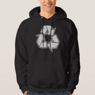 Verminder hergebruik Recyclen symbool hergebruik Hoodie