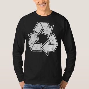 Verminder hergebruik Recyclen symbool hergebruik T-shirt