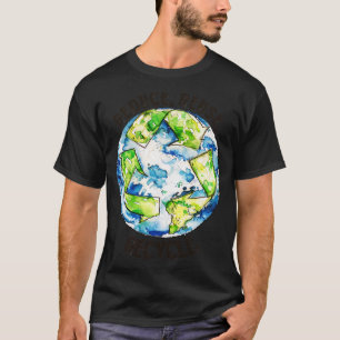 Verminder hergebruik Recyclen T-shirt