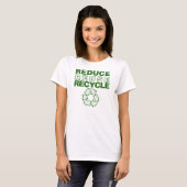Verminder hergebruik Recyclen T-shirt (Voorkant volledig)