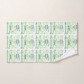 Verminder, hergebruik, Recyclen Word Cloud Bad Handdoek (Handdoek)